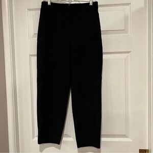 J. Crew Mercantile Black Pull On Flat Front Trouser Pants #C26